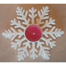 Svícen sněhová vločka
