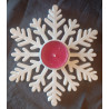 Svícen sněhová vločka