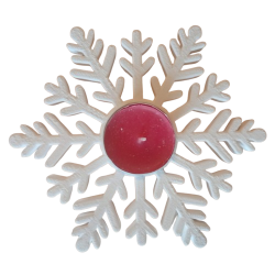 Svícen sněhová vločka