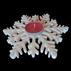 Svícen sněhová vločka