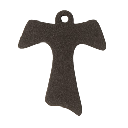 Křížek Tau - přívěšek (plast)