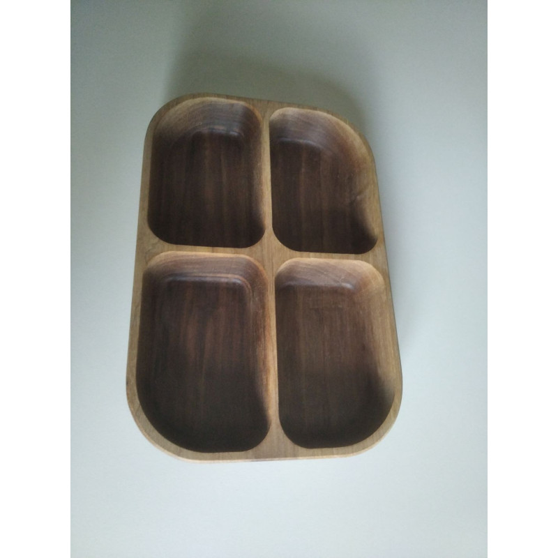 Miska - obdélník dělená