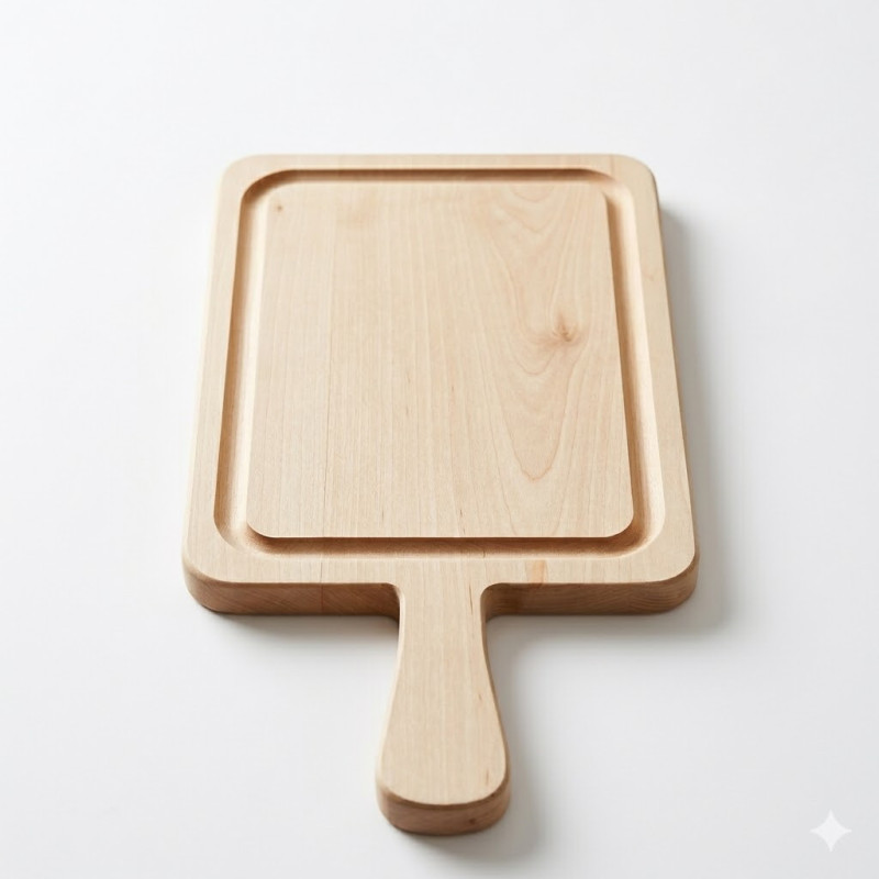 Prkénko na maso s držadlem