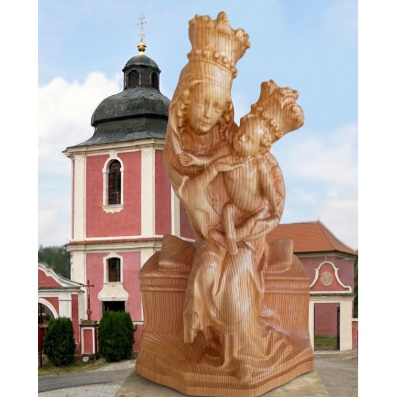 Hrádek - Madona 31cm (soška)