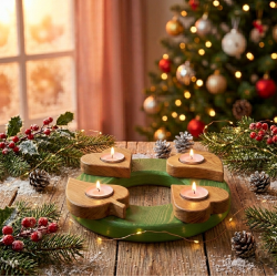 Adventní věnec - kombinace