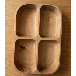 Miska - obdélník dělená