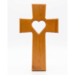 Kříž - průřez srdce 28cm
