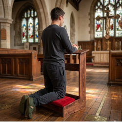 Klekátko s opěrkou