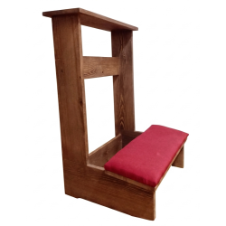 Klekátko s opěrkou