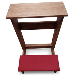 Klekátko s opěrkou