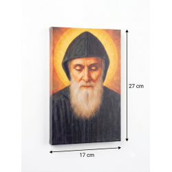 Obraz Sv. Charbel na MDF