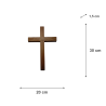 Kříž - obyčejný 30cm