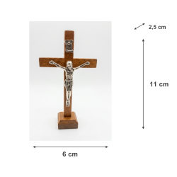 Křížek malý stolní 11cm