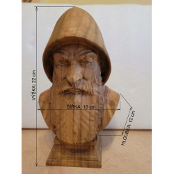 Dřevěná socha Šarbela