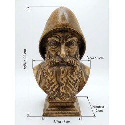 Dřevěná socha Šarbela